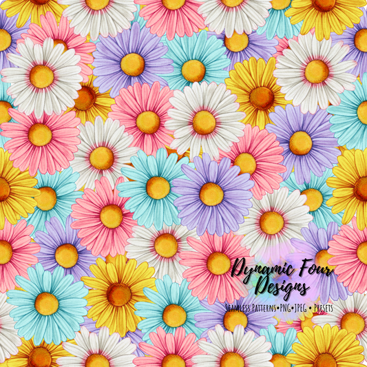 Spring Floral 1 Seamless Pattern File