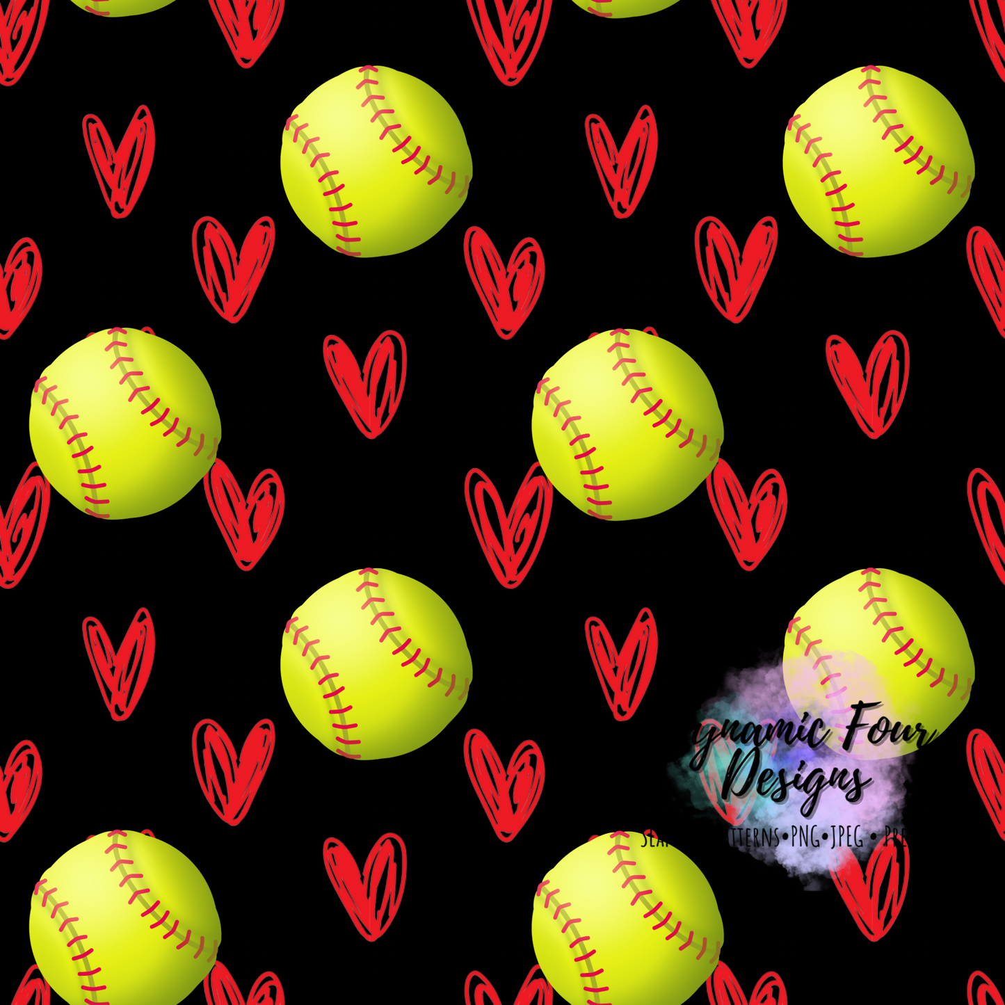 Softball Seamless File