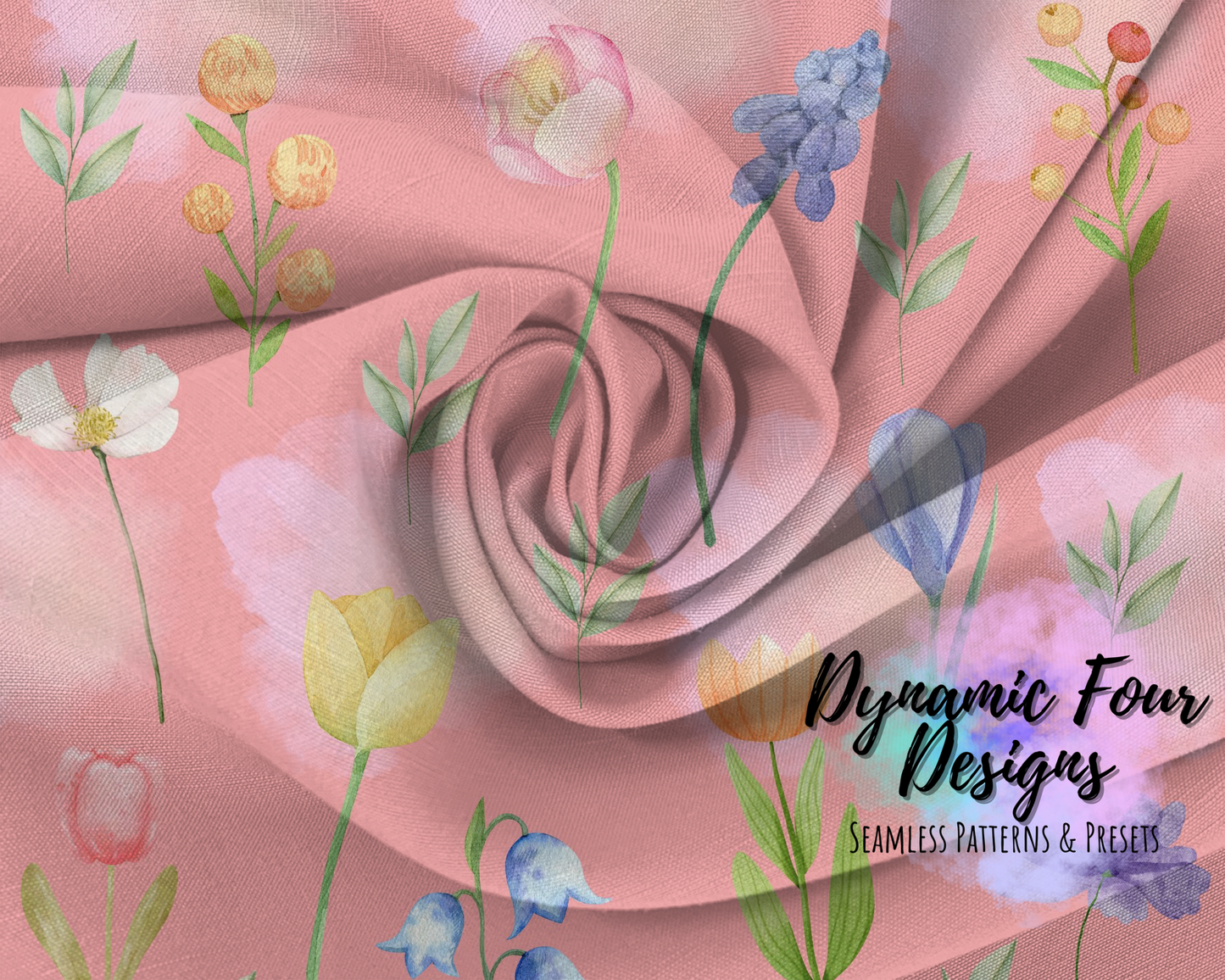 Spring Floral 6 Seamless Pattern File