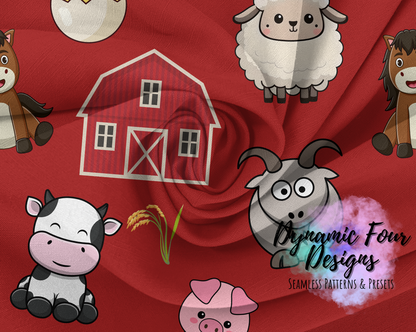 Animals/Farm Seamless Pattern File