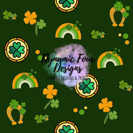 St Patrick’s 1 Seamless Pattern File No