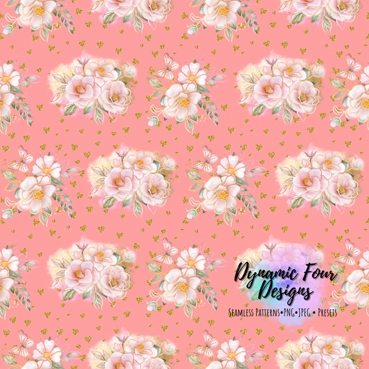 Spring Floral 2 Seamless Pattern File