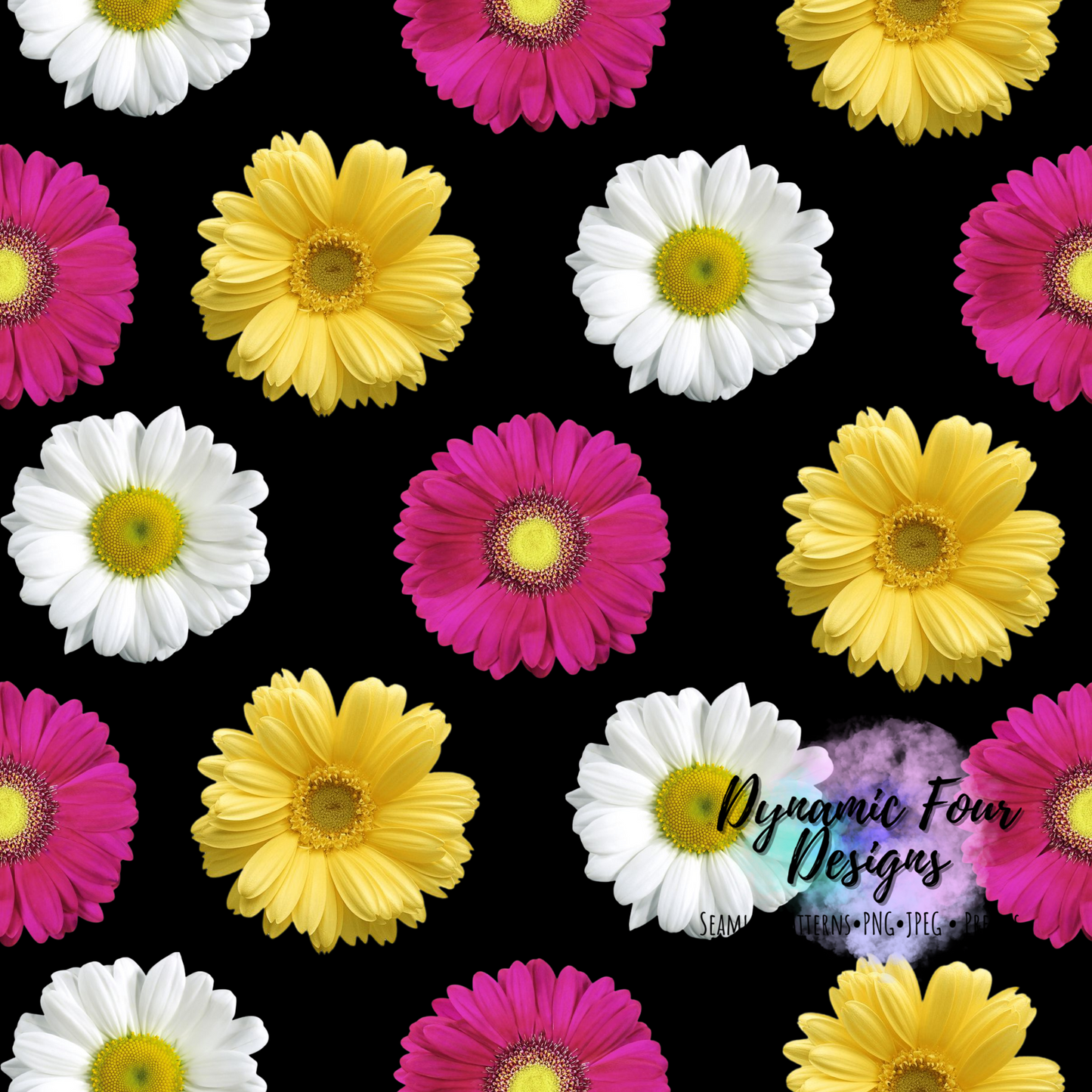 Spring Floral 4 Seamless Pattern File