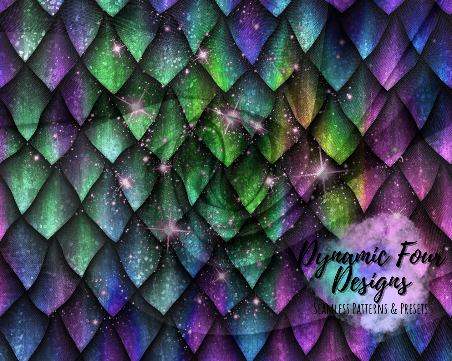 Mystical- Scales Seamless Pattern File